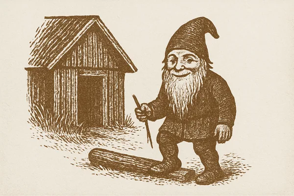 Tomten och bondens samtal