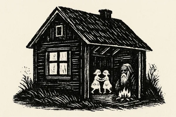 Stugan med små gubbar