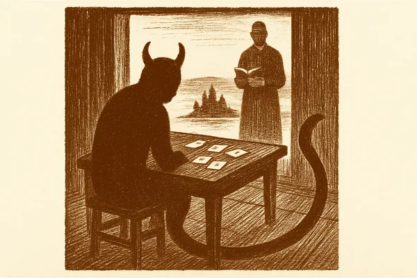 Kortspel och svansmysteriet