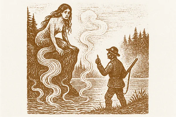 Sjöråns mysterium vid sjön