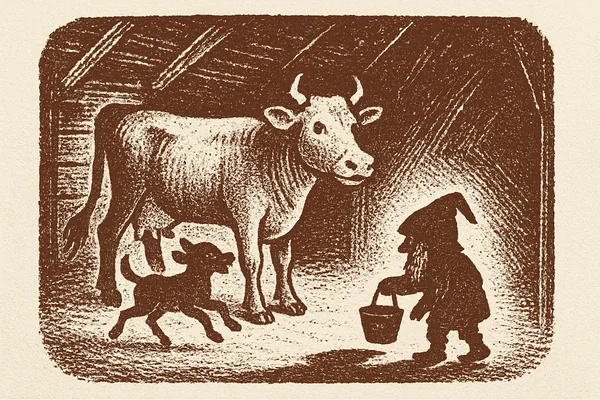 Tomten och korna