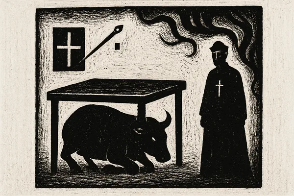 Präster i kamp med Satan