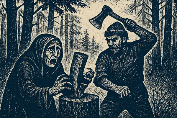 Gubben och sprickan
