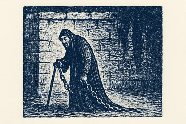 Gasten och stenmuren