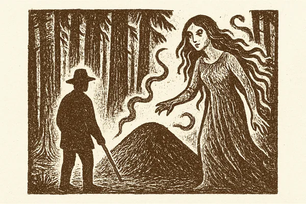 Eldbränder i skogen