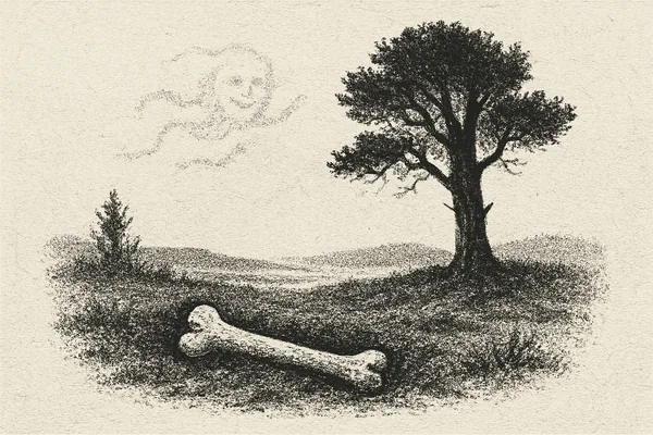 Mörka skuggor och skratt