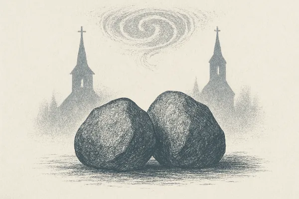 Kämpa-rummet vid kyrkorna