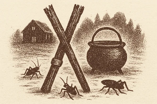 Mjölkahara i lagården