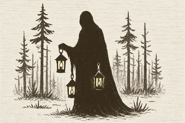 Lyktegubbor och deras skuggor