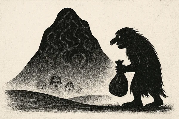 Trollmor och barnens hungersnöd