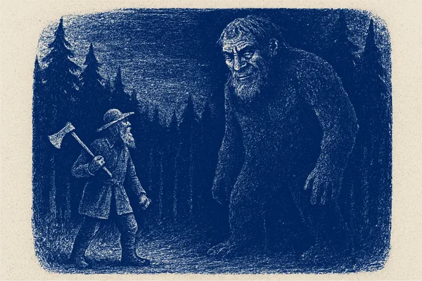 Jätten och vedhuggaren