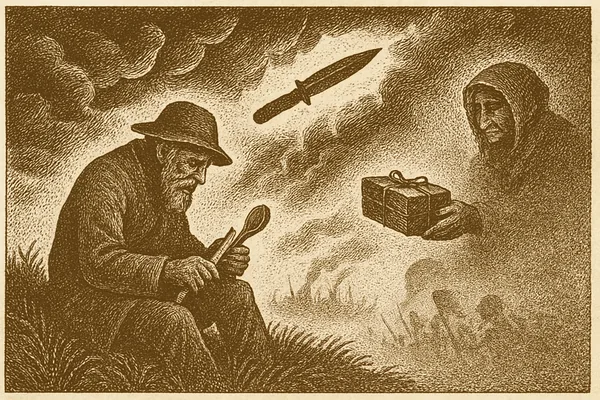 Oväsen och knivens öde