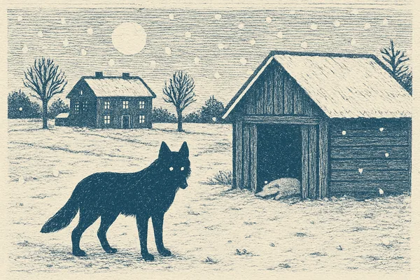 Förtrollade vargar i Vänga