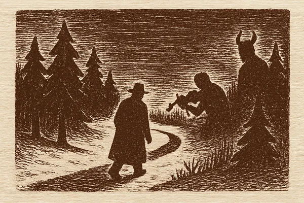 Prästen och Skam möts