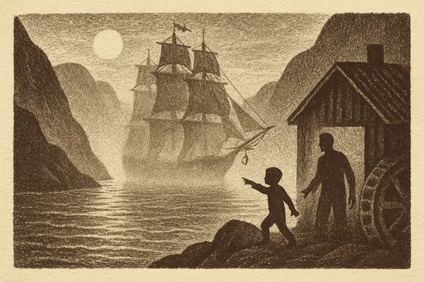 Fjällbackas mystiska skepp