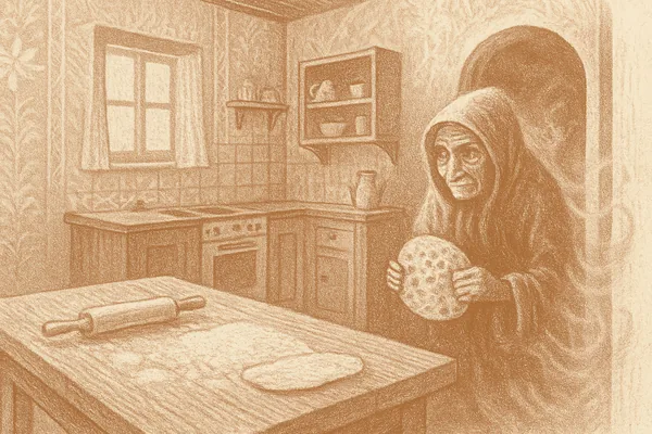 Den mystiska lilla gumman