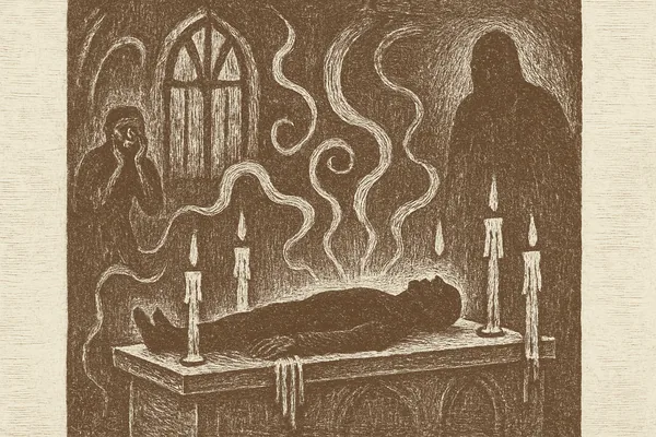 Spöken och ljus tänds