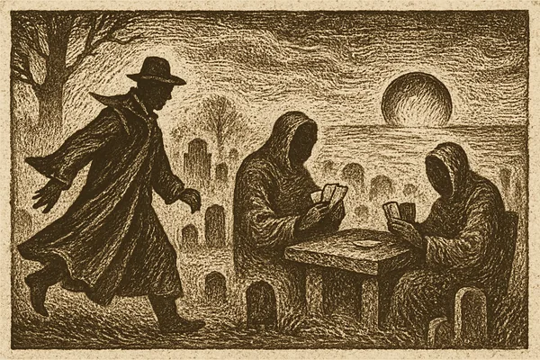 Spöken på kyrkogården