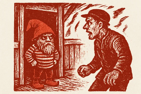 Bonden och den mystiske gubben