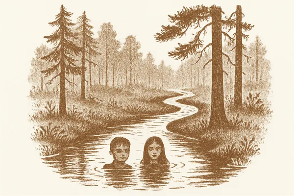 Bergfolket och vattenväsen