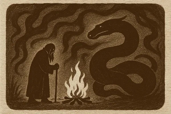 Finngubben och lindormen