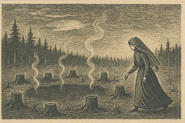 Eld och skogsbrukets magi