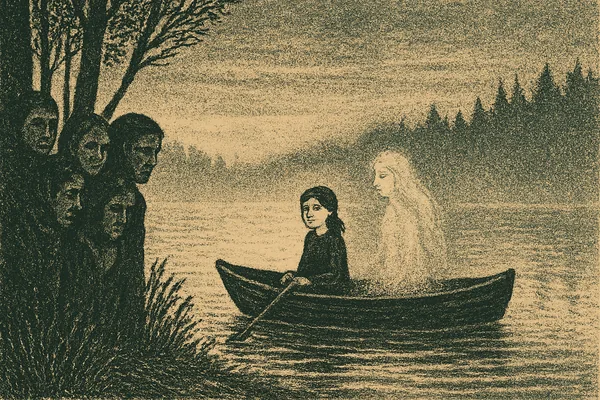 Skuggan på sjön