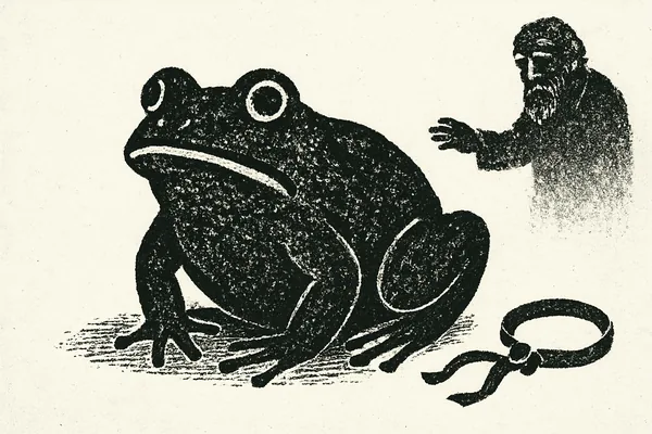 Grodan och strumpebandet