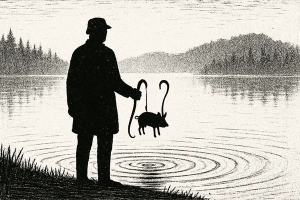 Gråshaggen och gäddan