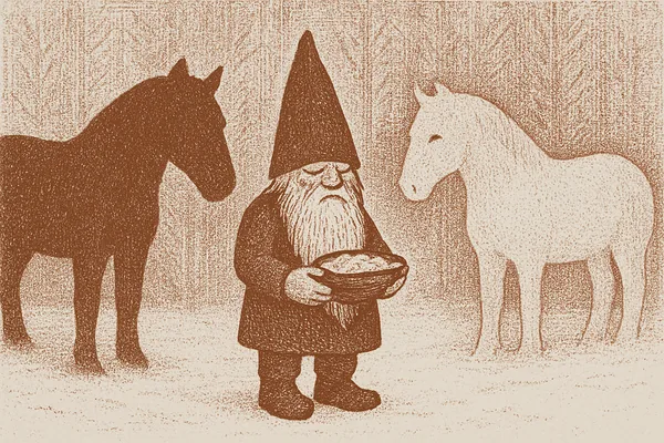 Tomten och hästen