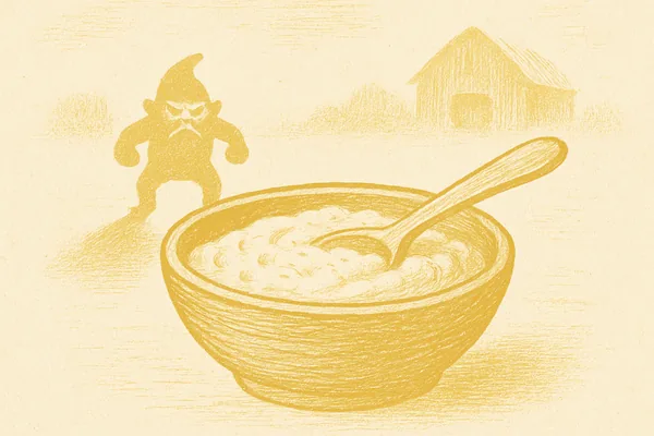 Tomtens gröt och vrede