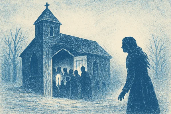 Julmorgon i kyrkan