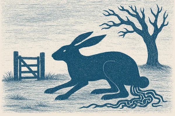 Trollhare och mjölkande gumma