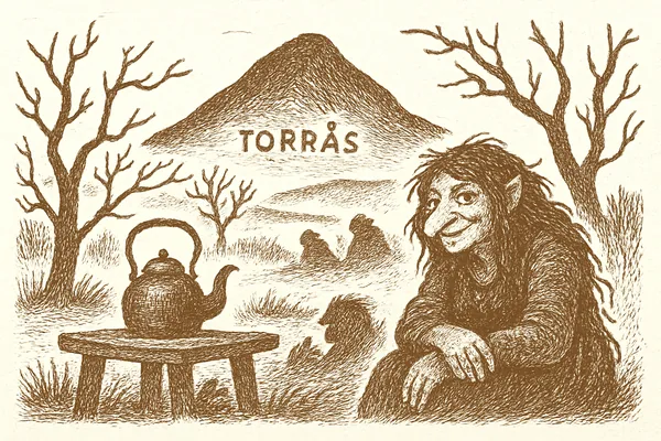 Trollens julbyten i Torrås