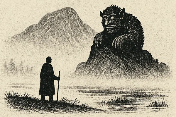Troll och väsen i skogen