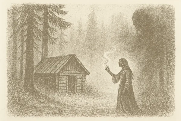 Spågumma i Landala