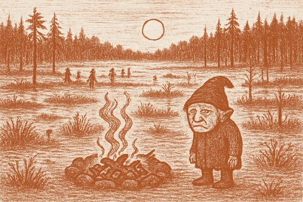 Myrens skrämmande besök