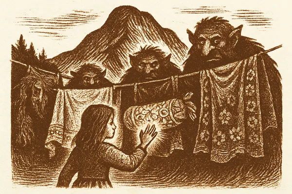 Pigan och bolstern