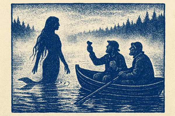 Sjöjungfrun och fiskarna