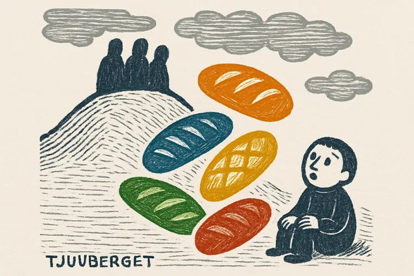 Brödkakor från Tjuvberget