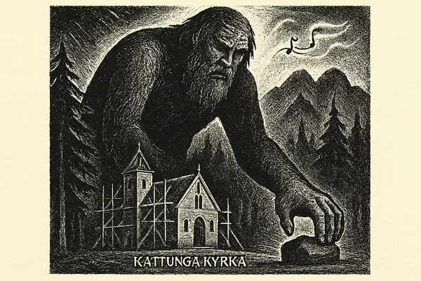 Jätten och Kattunga kyrka