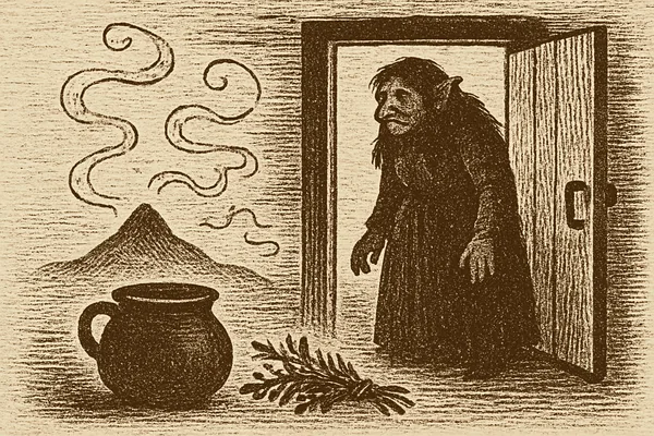 Trollkäringens magiska bryggning