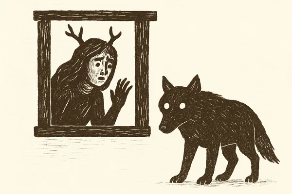 Skogsrået och vargen