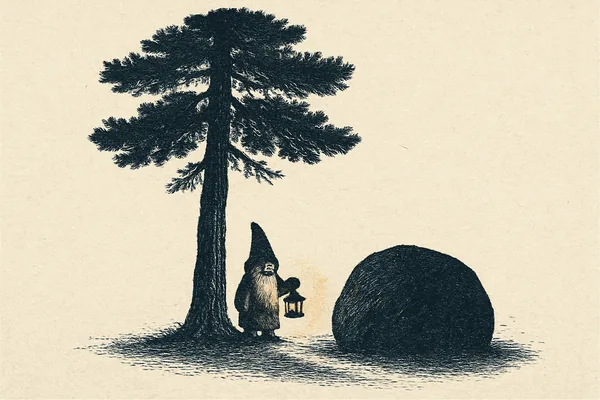 Tomten i skogen